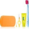 Curaprox Travel Set -Soins Dentaires curaprox travel set kit de voyage orange dents langue et gencives