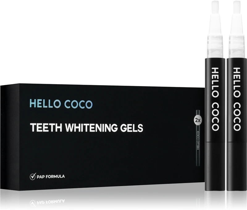 Hello Coco PAP+ Teeth Whitening Gels 2 Hello Coco PAP+ Teeth Whitening Gels