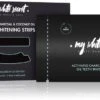 My White Secret Charcoal And Coconut Oil 1 My White Secret Charcoal And Coconut Oil -Soins Dentaires my white secret charcoal and coconut oil bandes blanchissantes pour les dents 3