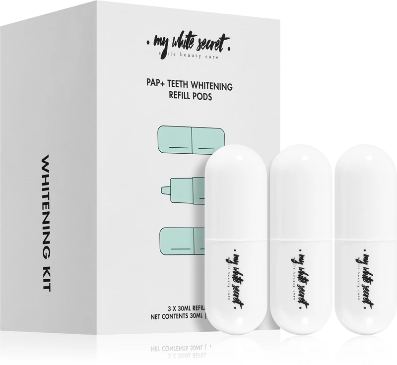 My White Secret PAP+ Teeth Whitening Refill Pods 3 My White Secret PAP+ Teeth Whitening Refill Pods