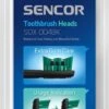 Sencor SOX 004BK 1 Sencor SOX 004BK -Soins Dentaires sencor sox 004bk tetes de remplacement pour brosse a dents