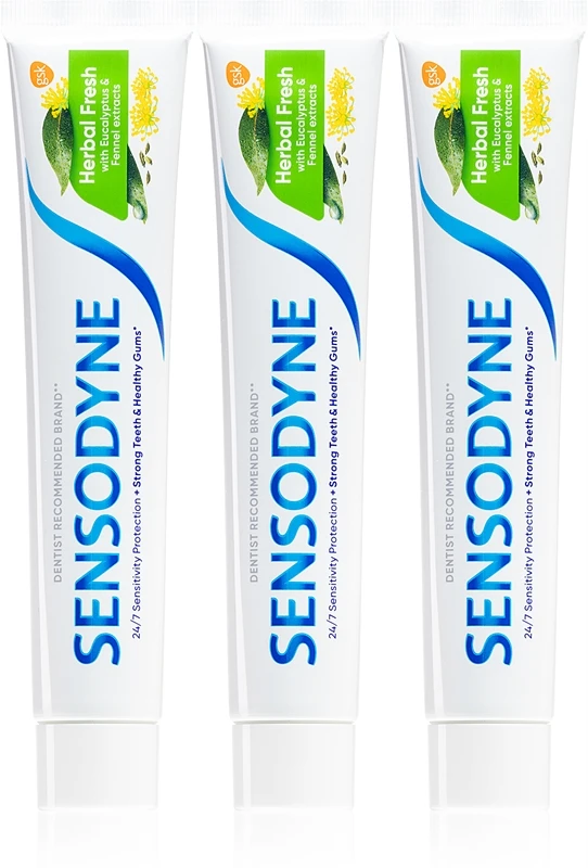Sensodyne Herbal Fresh Trio
