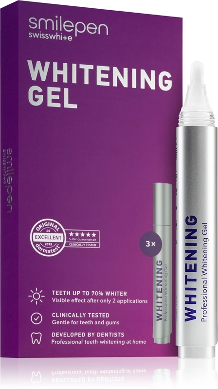 Smilepen Whitening Gel 3 Smilepen Whitening Gel